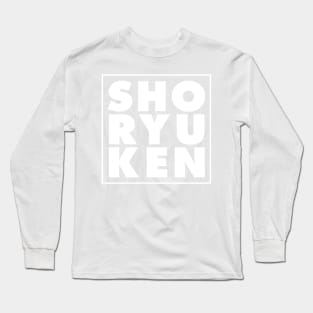 SHO RYU KEN Shoryuken Long Sleeve T-Shirt